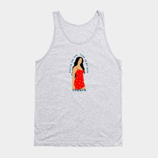 Summer salt in the air sand in my hair Tank Top